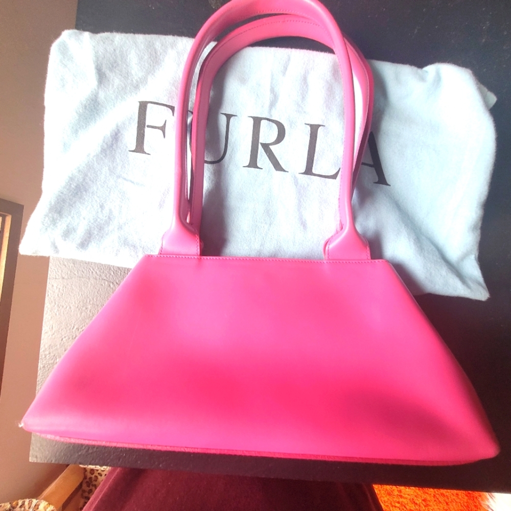 Furla Hot Pink Purse